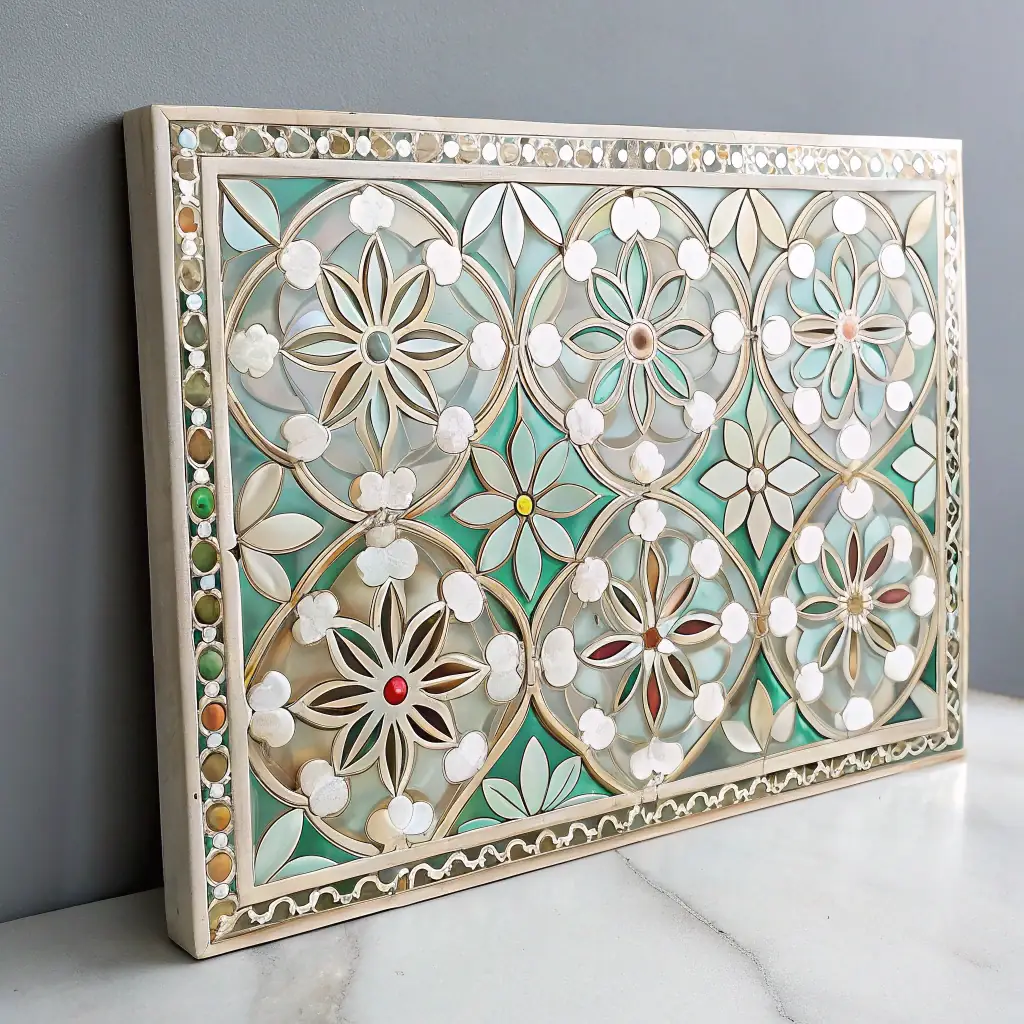 Traditional Capiz Shell Decor